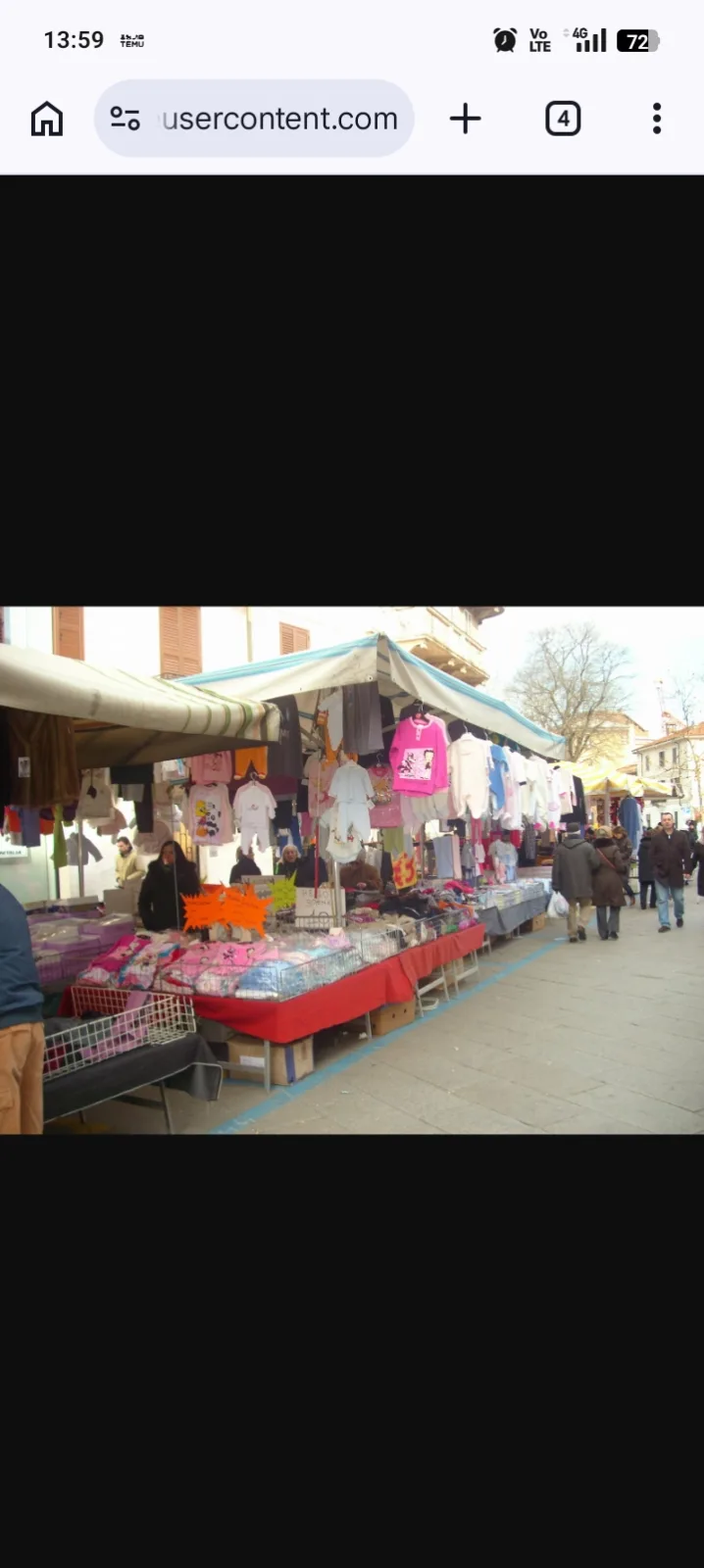Posteggio Settimanale Pavia – Altro non alimentare